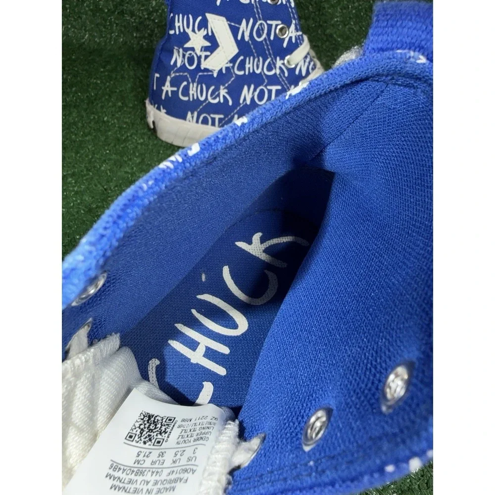 Converse UNT1TL3D Royal‎ Blue Boys Size 3 Casual Walking Shoes Skate Sneakers